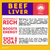 Beef Liver Dog Treats - Freeze-Dried - Single Ingredient