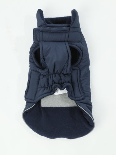 Reversible Dog Vest Jacket - Blue