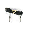 Jet Onyx Collar & Charm Set