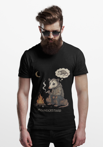 Misunderstood Possum T-Shirt | Funny Feral Possum Meme Shirt