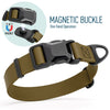 Biothane Waterproof Dog Collar with Magnetic Quick Release Buckle