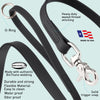 Biothane Dog Leash with Nickel Scissor Snap – 4 FT and 6 FT
