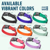 Pebble Emboss Biothane Dog Collar with Quick Release Buckle