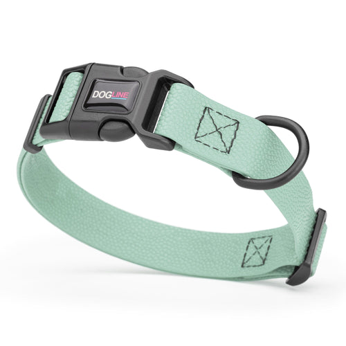 Pebble Emboss Biothane Dog Collar with Quick Release Buckle
