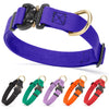 Dogline Pebble Emboss BioThane Dog Collar with Heavy Duty Cobra Buckle