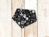B&W Halloween Dog Bandana (Glow in the Dark)