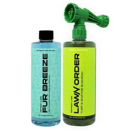 Pet Odor Reset Kit | Indoor & Outdoor Cleaners