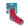 Squeaky Sock Plush Dog Toy – Whimsy Wonders Banana Design