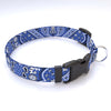 Personalized Bandana Blue Dog Collar