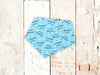 Barkday on Blue Dog Bandana