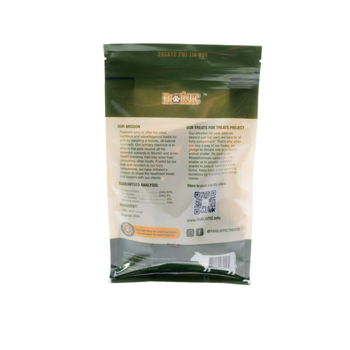 Pawlistic Beef Lung Treats for Dogs & Cats - 4oz - Single Ingredient, All-Natural, High Protein, Made in USA, Supports Dental Health