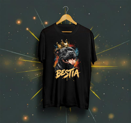 Staffy T-shirt Black