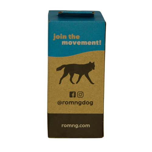 Bio-Based Poop Bag Bundle with Bamboo Dispenser + Hemp Rope Tug Toy | rōmng