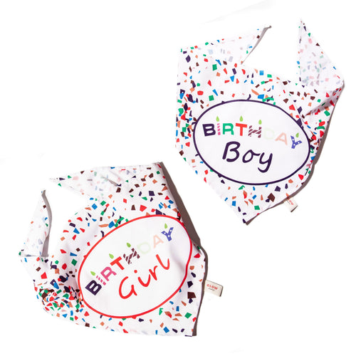 Birthday Bandanas - Stylish Dog Accessories - Glow Pups