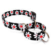 Black Daisy Dog Collar