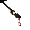 Black Boho Chic Style Dog Leash  - Glow Pups