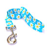 Blue Daisy Dog Leash