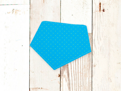 Blue Candy Dot Dog Bandana
