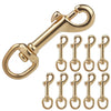 Solid Brass Swivel Snap Hook Heavy Duty Clip