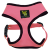 EcoBark Bubblegum Pink Dog Harness - Over-the-Head Dog Vest Halter for Small to Medium Dogs and Puppies