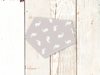 Bunnies on Grey Easter Dog Bandana