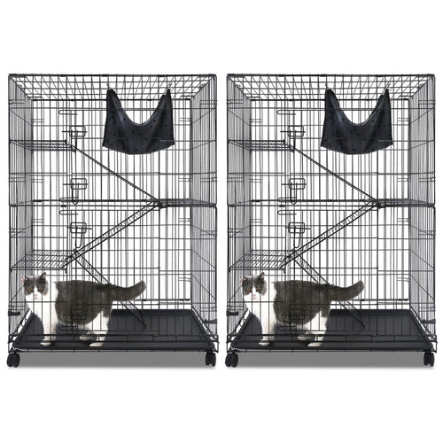 50 Inch 4-Tier Cat Cage C01