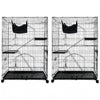 50 Inch 3-Tier Cat Cage with Plastic Platforms CT52