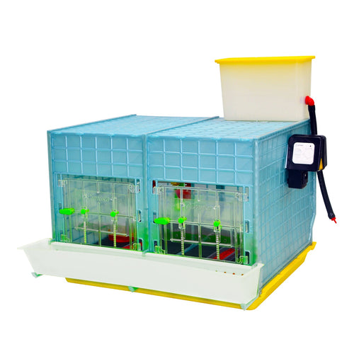 Chick Brooder - 2 Section H:15 (Starter Kit for Chickens, Turkeys, Ducks)