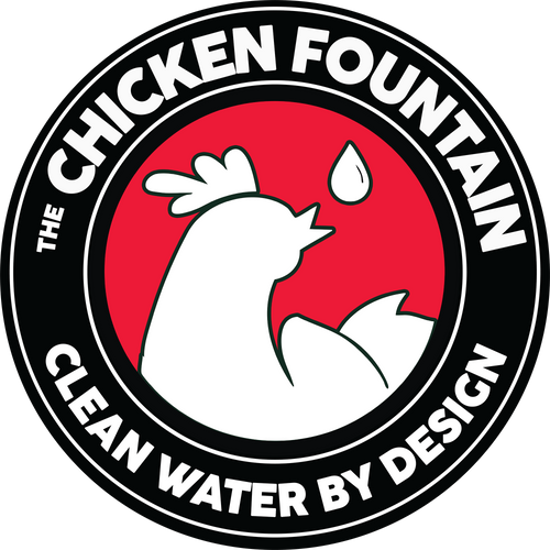The Chicken Fountain® Logo Sticker