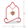 Charm Ornament, Love Red