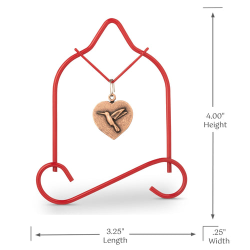 Charm Ornament, Love Red