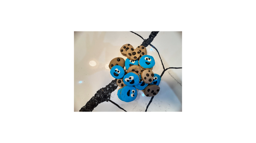 Organic Peanut Butter Cookie Monster 🐾🍪💙