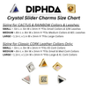 Onyx Moon Crystal Charm – Gold or Silver | DIPHDA