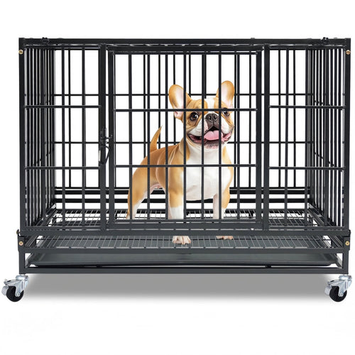 37 Stackable Heavy Duty Dog Kennel 371D04
