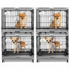 24-30 Black Metal Wire Dog Crate LS-2N01/LS-2.5N01
