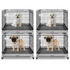 24-30 Black Metal Wire Dog Crate LS-2N01/LS-2.5N01
