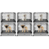 24-30 Black Metal Wire Dog Crate LS-2N01/LS-2.5N01