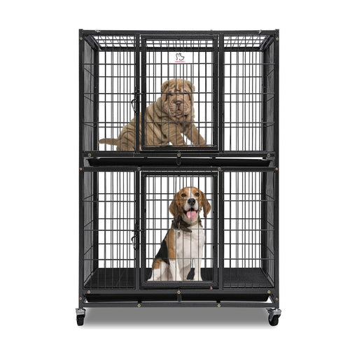 31 Two-Tier Dog Crate 46A