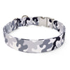 Black and White Camo Dog Collar