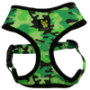 EcoBark Camo Dog Harness - Over-the-Head Dog Vest Halter for Small to Medium Dogs and Puppies