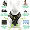 EcoBark Step In Dog Harness - XXXS to Small Breeds- Reflective Soft Mesh Harness for Teacup, Small Dogs and Puppies / Camouflage