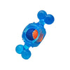 Blue Candy-Inspired Squeaky Tennis Ball Dog Chew Toy – TPR, Durable & Promotes Dental Health