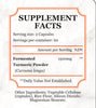 Fermented Turmeric Powder Capsules - Ease Joint Pain and Increase Immune Vitality with Enhanced Bioavailability - 120 Capsules