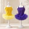 Sparkle Tutu Dog Dress Soft Ballet Puppy Princess Outfit