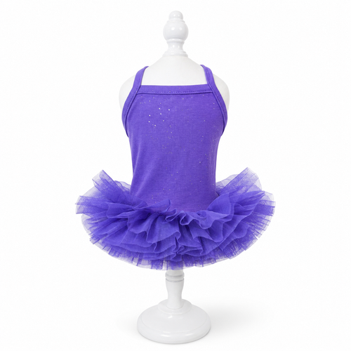 Sparkle Tutu Dog Dress Soft Ballet Puppy Princess Outfit
