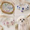 Pearl Rhinestone Pet Necklace for Small Dogs