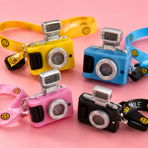 Cute Camera Pendant Pet Necklace – Fashion Camera Charm Dog & Cat Accessory