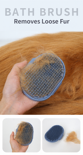 Pet Bath Brush for Dogs & Cats