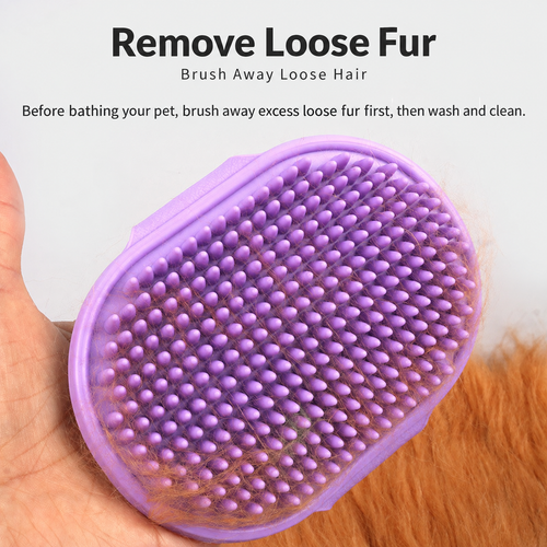 Pet Bath Brush for Dogs & Cats
