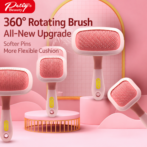 Petiy Beauty 360° Rotating Pet Pin Brush